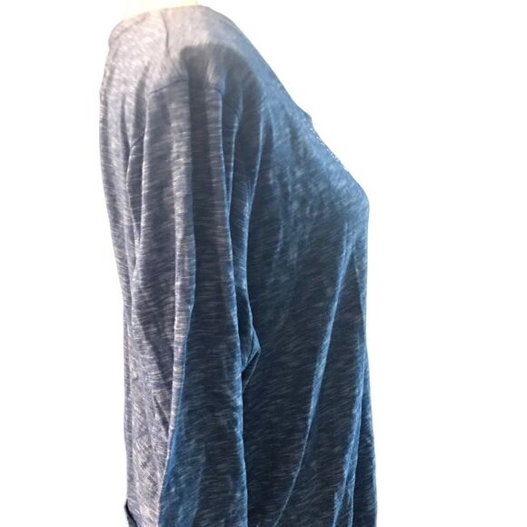 Gloria Vanderbilt Blue Blouse Gems Size 3X - Picture 7 of 10